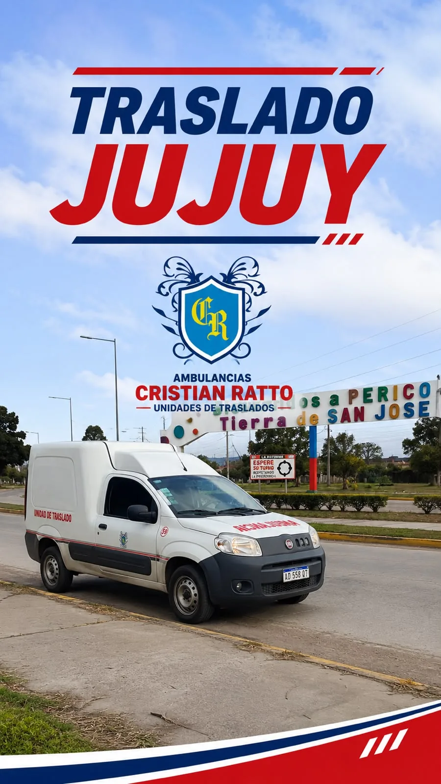 Traslado a Jujuy — Ambulancias Cristian Ratto